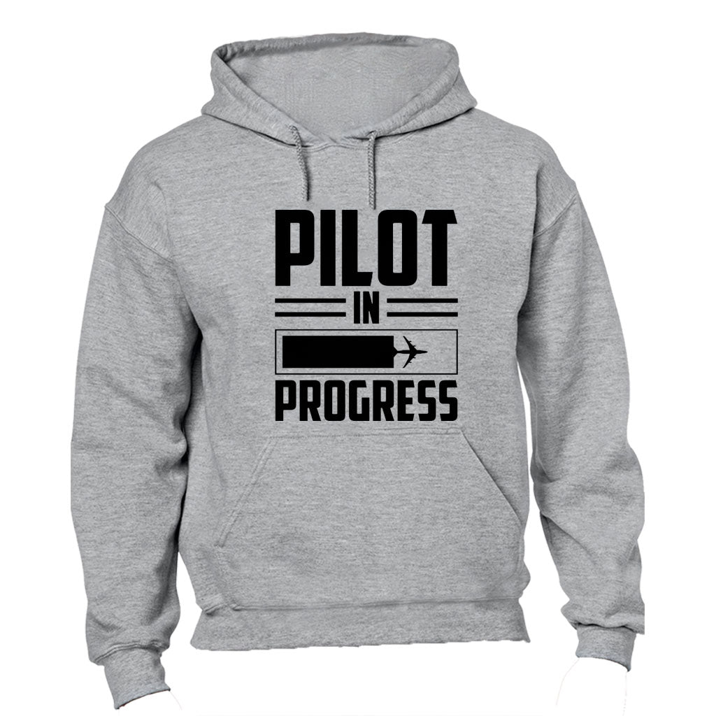 Pilot in Progress - Hoodie - BuyAbility South Africa
