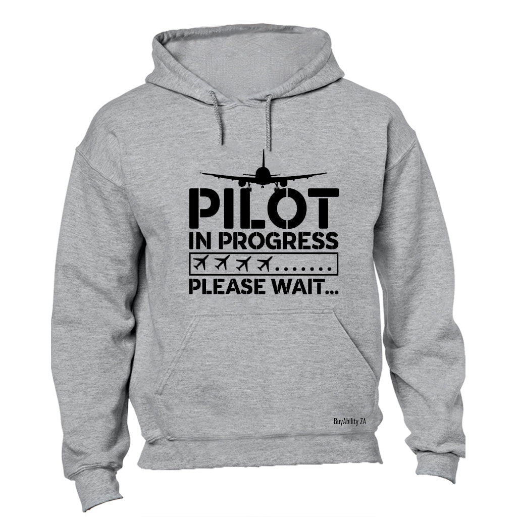 Pilot in Progress - Hoodie - BuyAbility South Africa