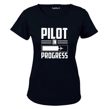 Pilot in Progress - Ladies - T-Shirt - BuyAbility