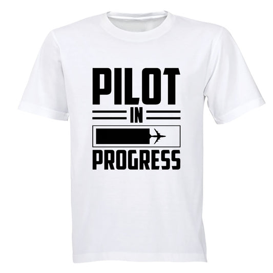 Pilot in Progress - Adults - T-Shirt - BuyAbility South Africa