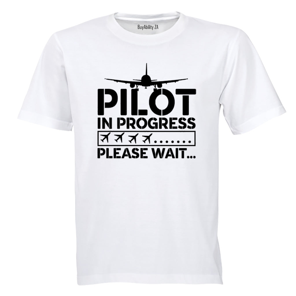 Pilot in Progress - Adults - T-Shirt - BuyAbility South Africa