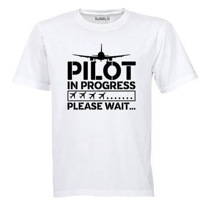Pilot in Progress - Adults - T-Shirt - BuyAbility South Africa