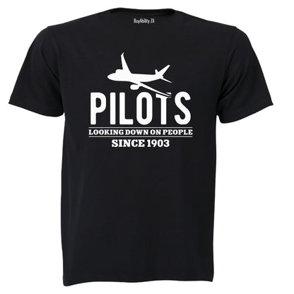 Pilots - Looking Down On People - Adults - T-Shirt