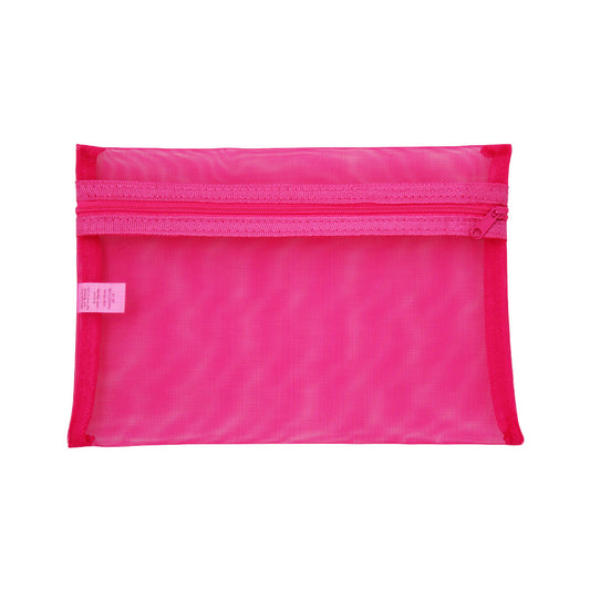 Nylon Pencil Case - Pink