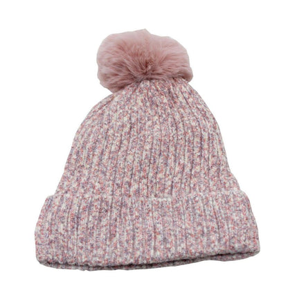 Pink Pompom Beanie