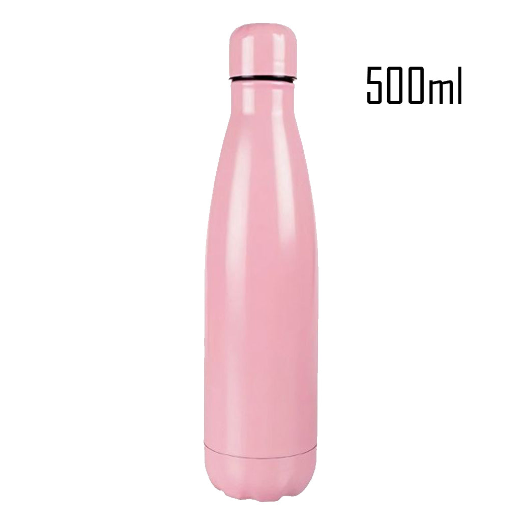 Best Mom Ever - 500ml Pink Stainless Steel Bottle