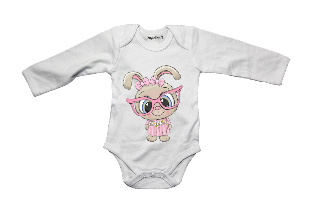 Pink Bunny - Easter - Baby Grow