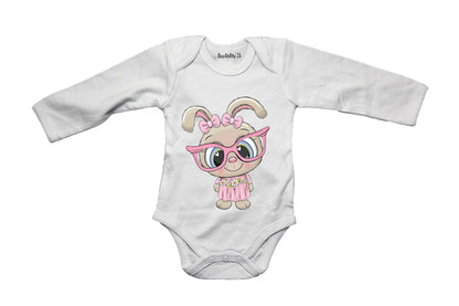 Pink Bunny - Easter - Baby Grow