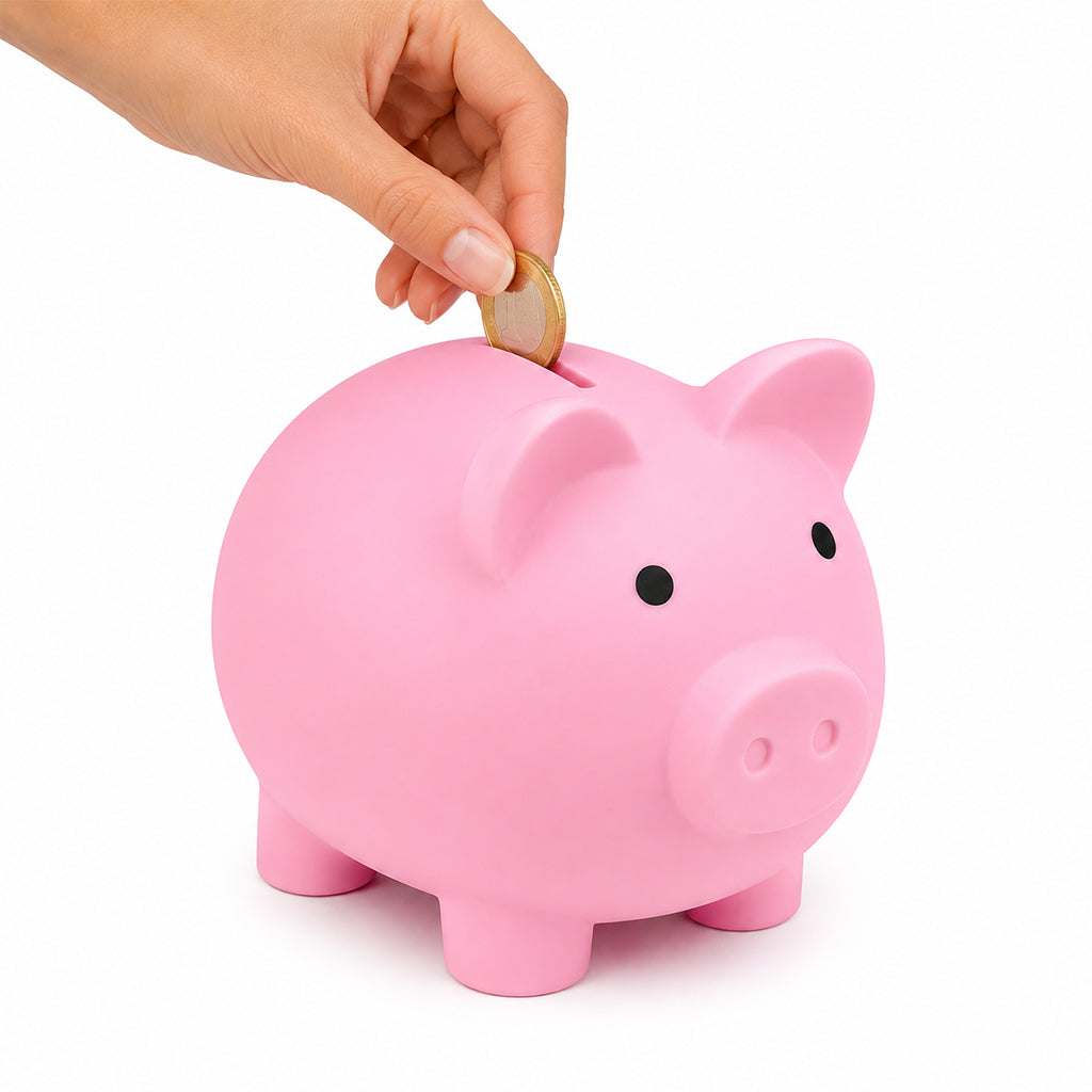 Mini Pink Piggy Bank