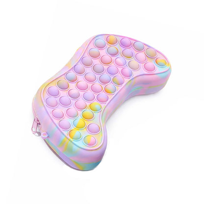 Pink Pop-It Game Controller Pencil Case - BuyAbility