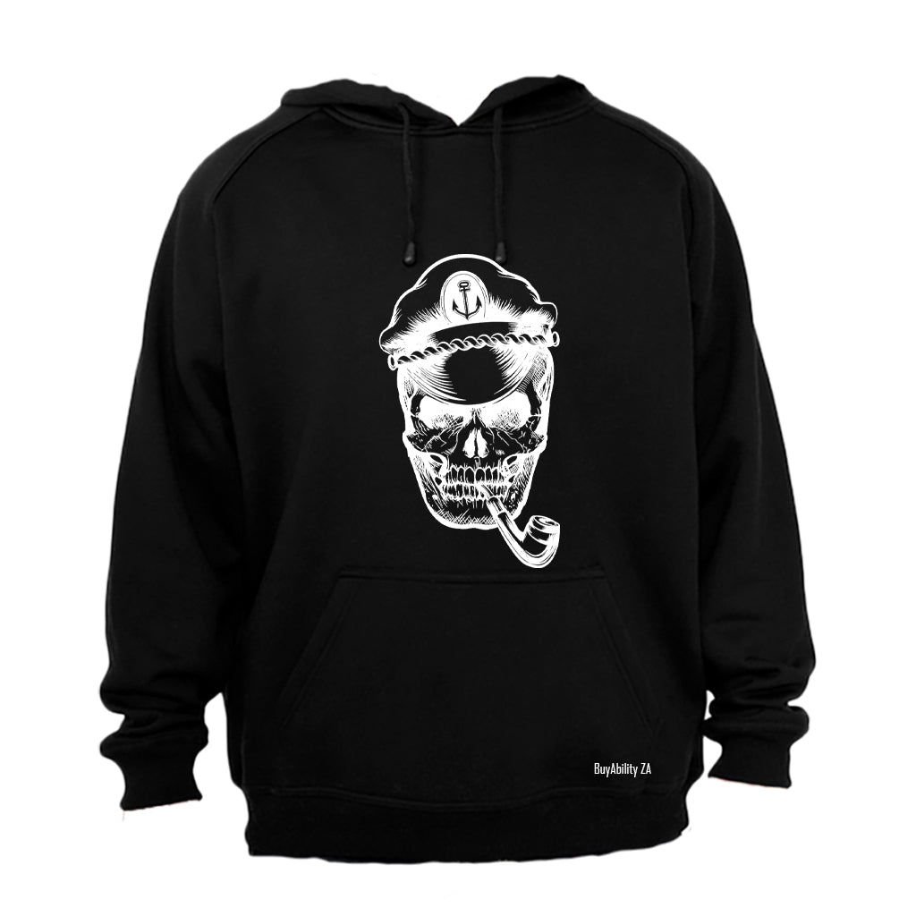 Pipe Skull Captain - Halloween - Hoodie