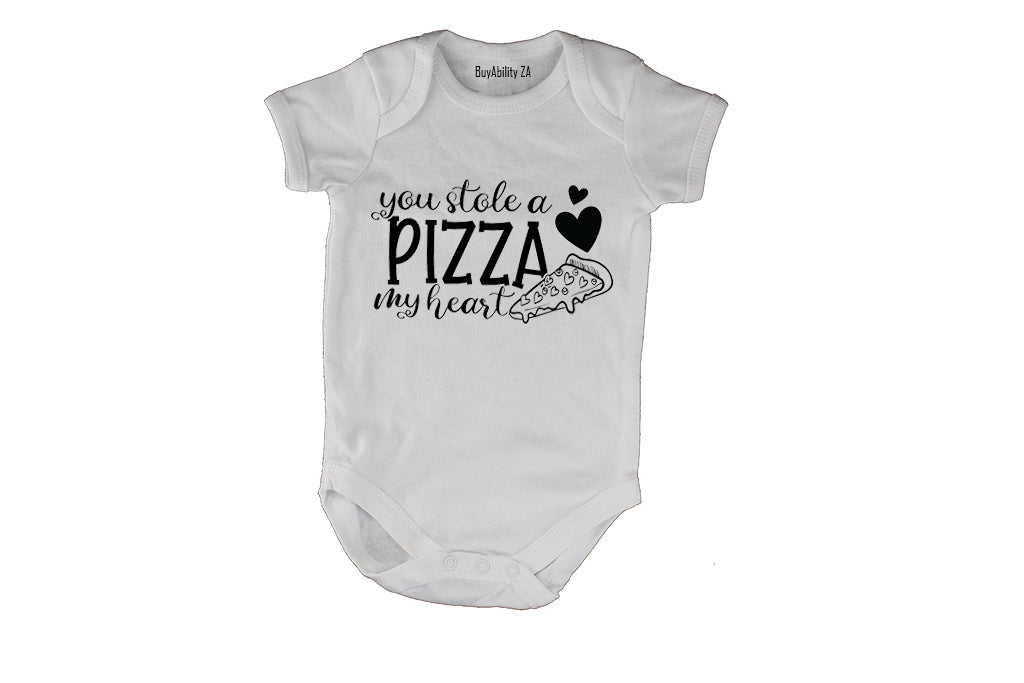 Pizza My Heart - Valentine - Baby Grow
