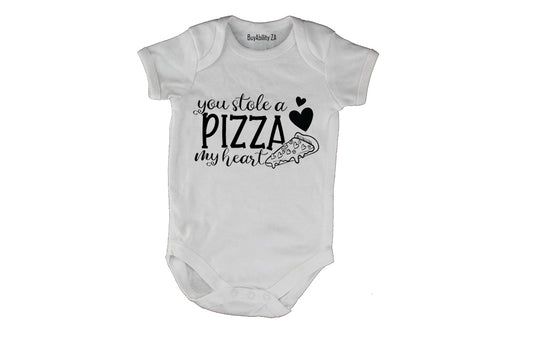Pizza My Heart - Valentine - Baby Grow
