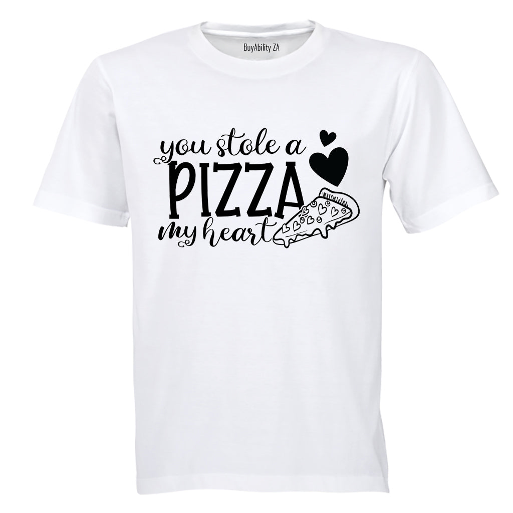 Pizza My Heart - Valentine - Adults - T-Shirt
