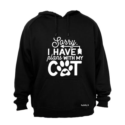 Plans With My Cat - Hoodie - BuyAbility South Africa