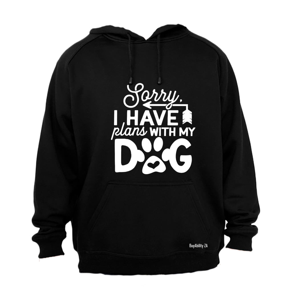 Plans With My Dog - Hoodie - BuyAbility South Africa