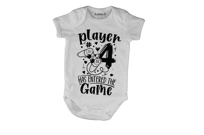 Player 4 Has Entered The Game - Baby Grow - BuyAbility South Africa