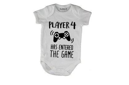 Player 4 Has Entered - Baby Grow