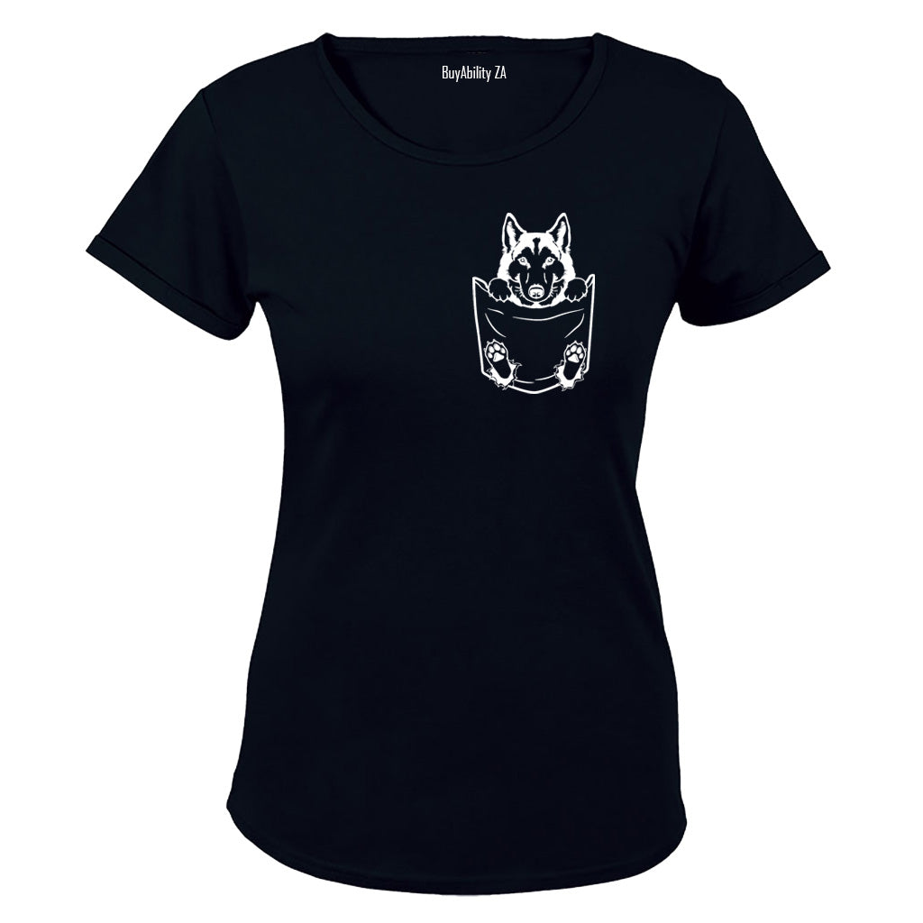Pocket Husky - Ladies - T-Shirt - BuyAbility South Africa