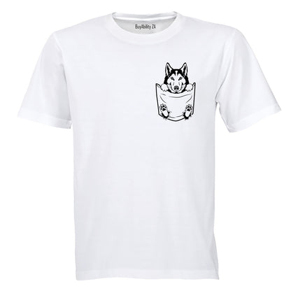 Pocket Husky - Adults - T-Shirt - BuyAbility South Africa