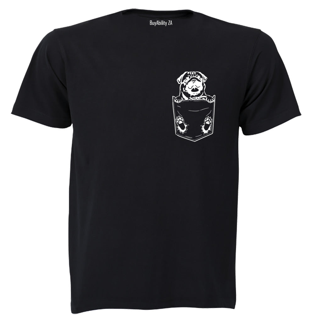 Pocket Pug - Adults - T-Shirt - BuyAbility South Africa