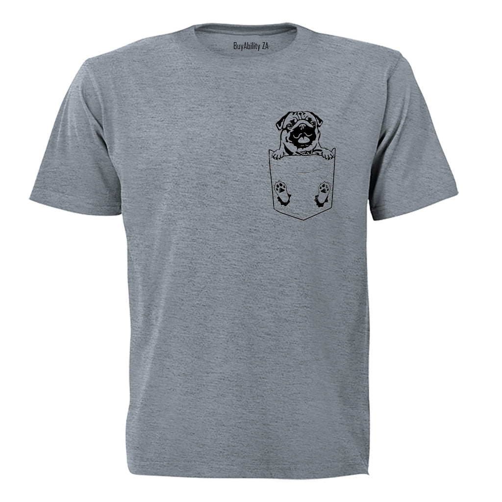Pocket Pug - Adults - T-Shirt - BuyAbility South Africa