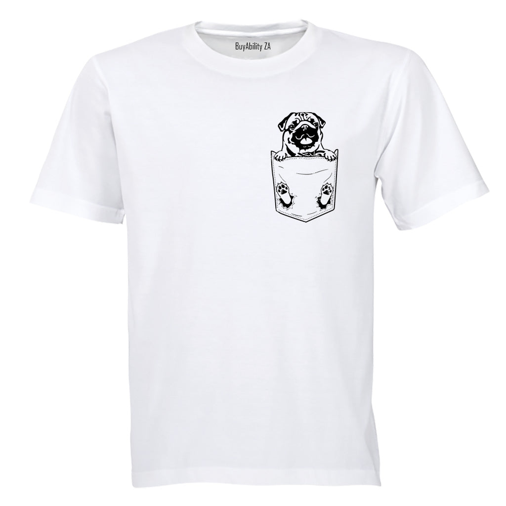 Pocket Pug - Adults - T-Shirt - BuyAbility South Africa