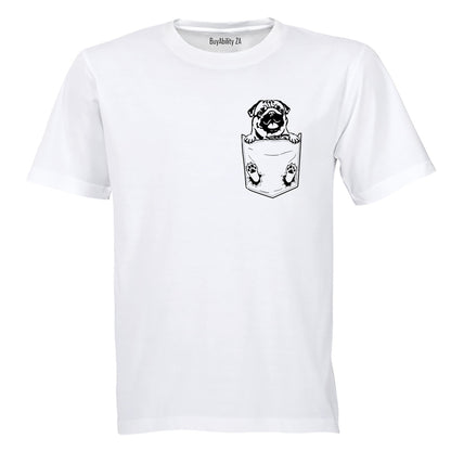 Pocket Pug - Adults - T-Shirt - BuyAbility South Africa