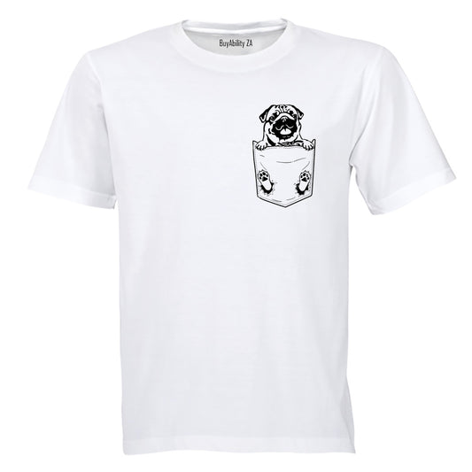 Pocket Pug - Adults - T-Shirt - BuyAbility South Africa