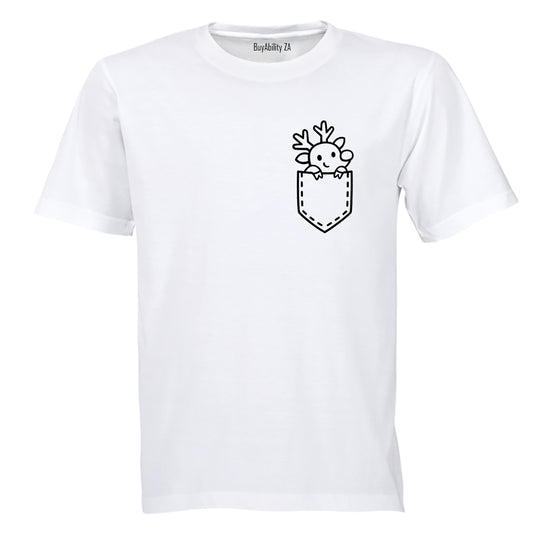 Pocket Reindeer - Christmas - Adults - T-Shirt