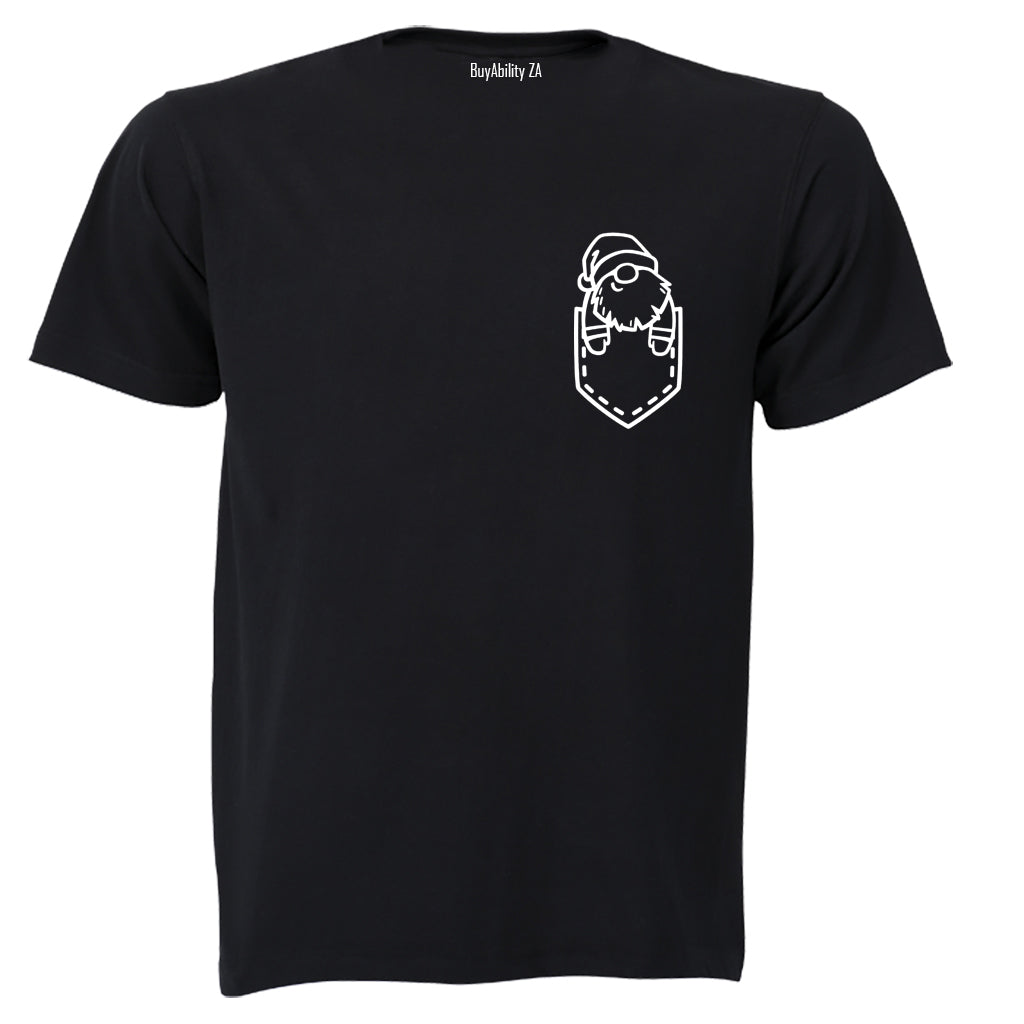 Pocket Santa - Christmas - Adults - T-Shirt