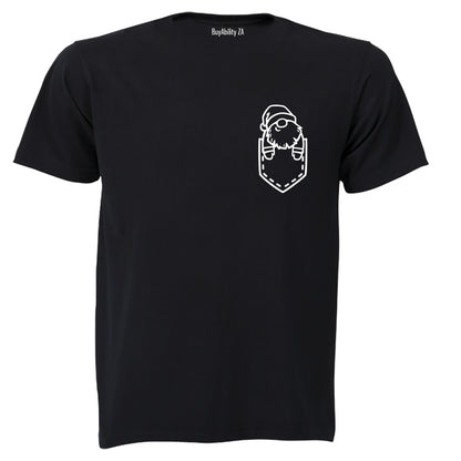 Pocket Santa - Christmas - Adults - T-Shirt