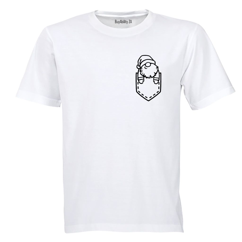 Pocket Santa - Christmas - Adults - T-Shirt