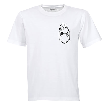 Pocket Santa - Christmas - Adults - T-Shirt
