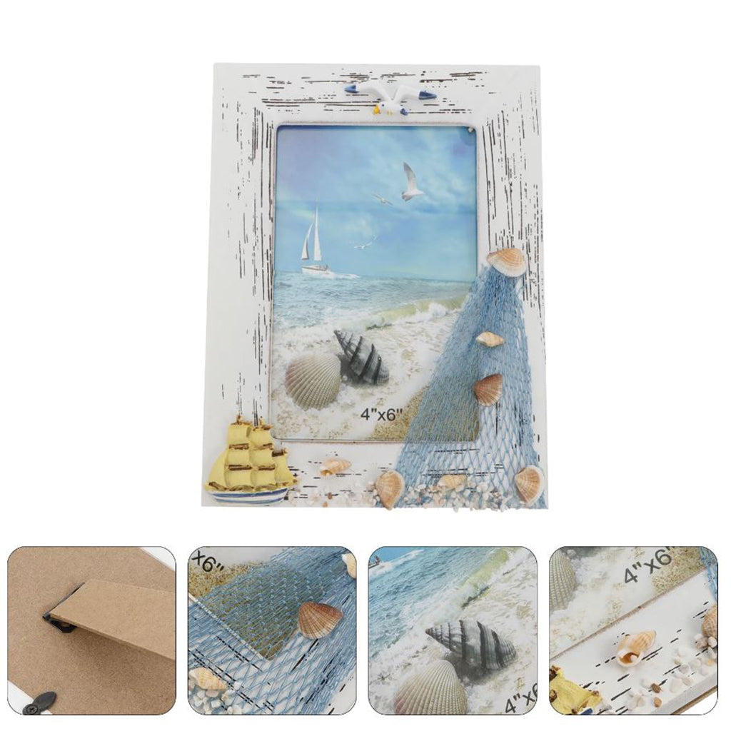 Nautical Theme Portrait Photo Frame