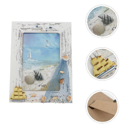 Nautical Theme Portrait Photo Frame