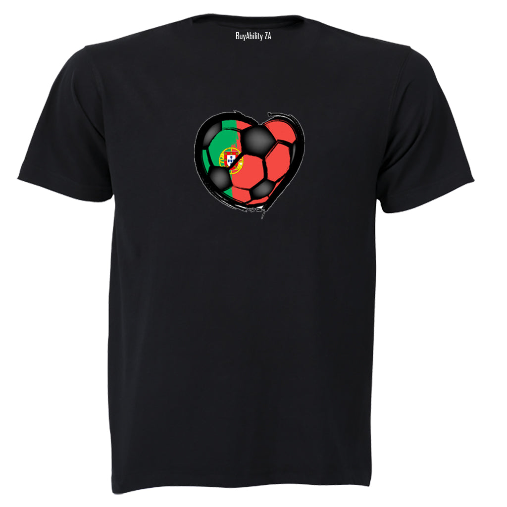 Portugal - Soccer Inspired - Adults - T-Shirt