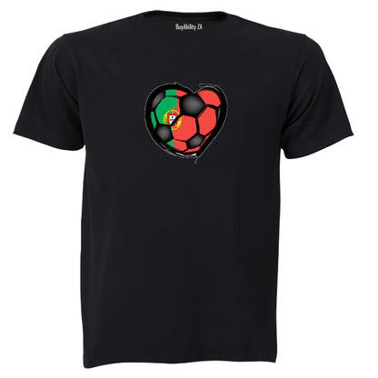 Portugal - Soccer Inspired - Adults - T-Shirt