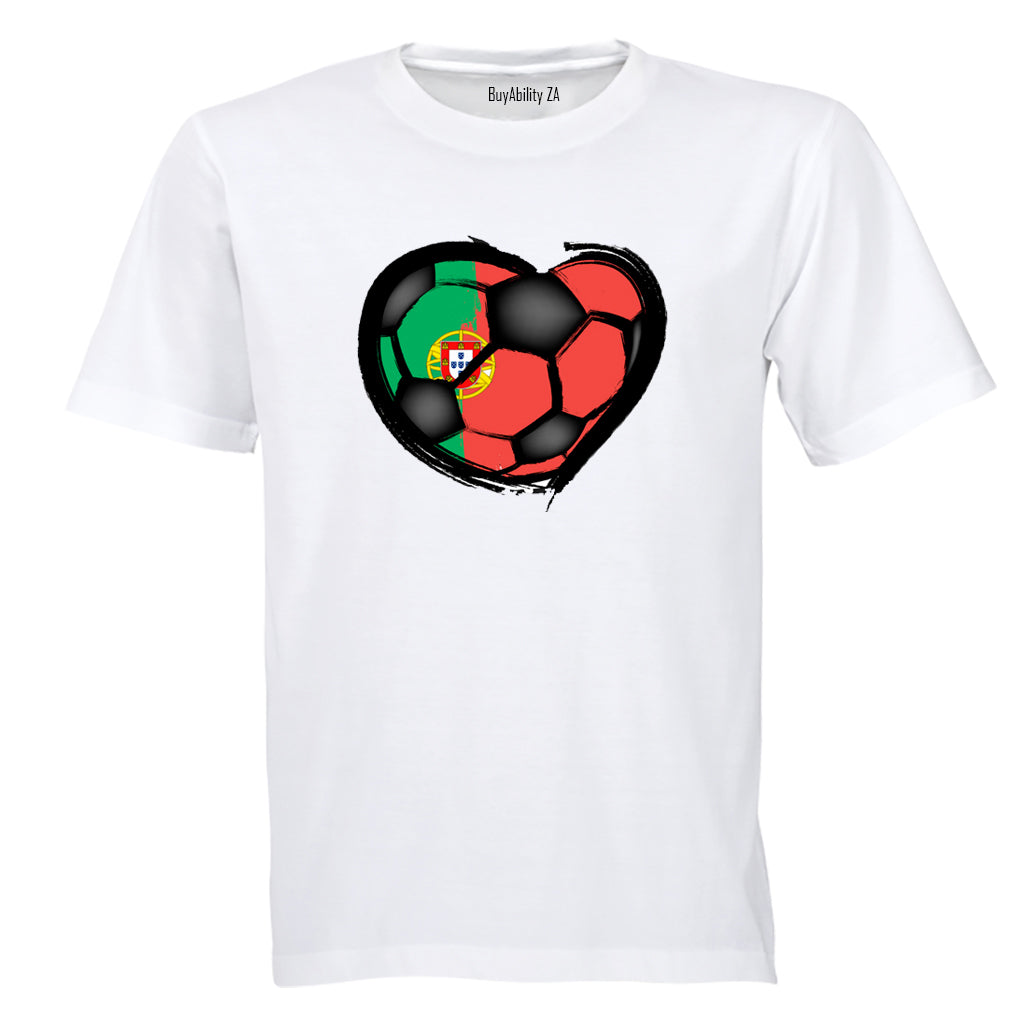 Portugal - Soccer Inspired - Adults - T-Shirt