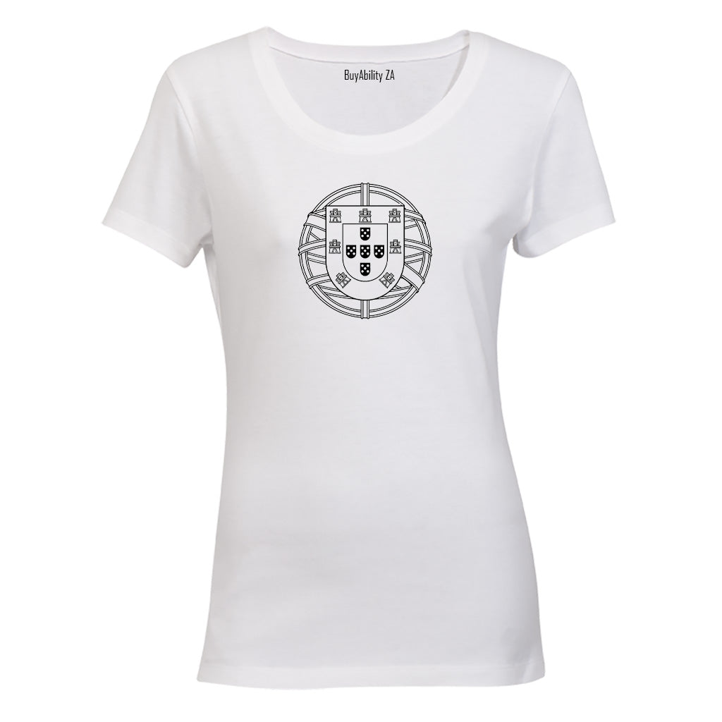 Portugal Badge - Ladies - T-Shirt - BuyAbility South Africa
