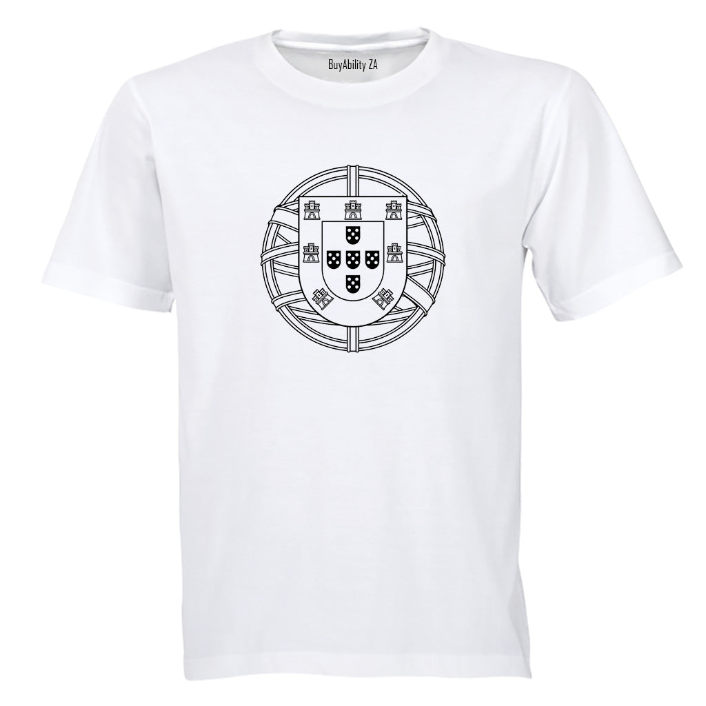 Portugal Badge - Kids T-Shirt - BuyAbility South Africa