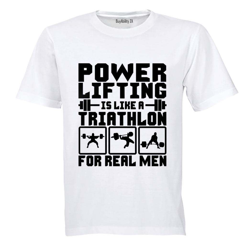 Power Lifting - Adults - T-Shirt - BuyAbility South Africa