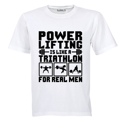 Power Lifting - Adults - T-Shirt - BuyAbility South Africa