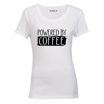 Powered By COFFEE - Ladies - T-Shirt