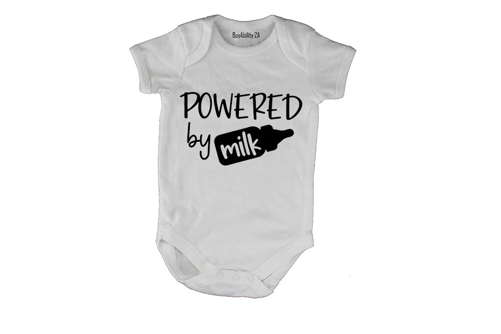 Powered By Milk - Baby Grow