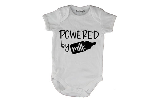 Powered By Milk - Baby Grow