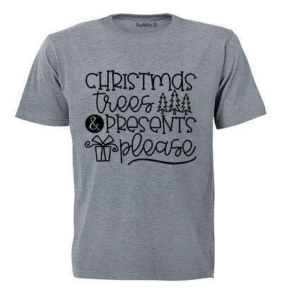 Presents Please - Christmas - Kids T-Shirt