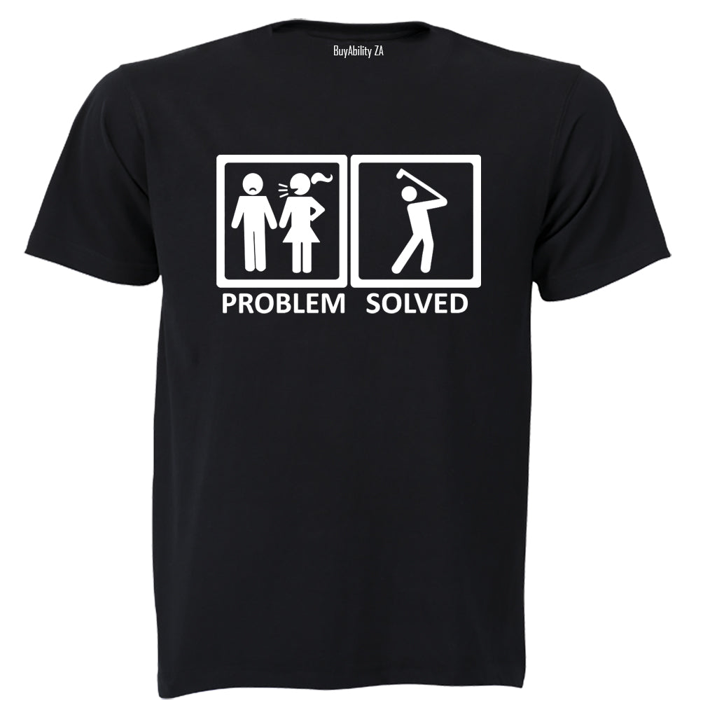Problem Solved - Golf - Adults - T-Shirt