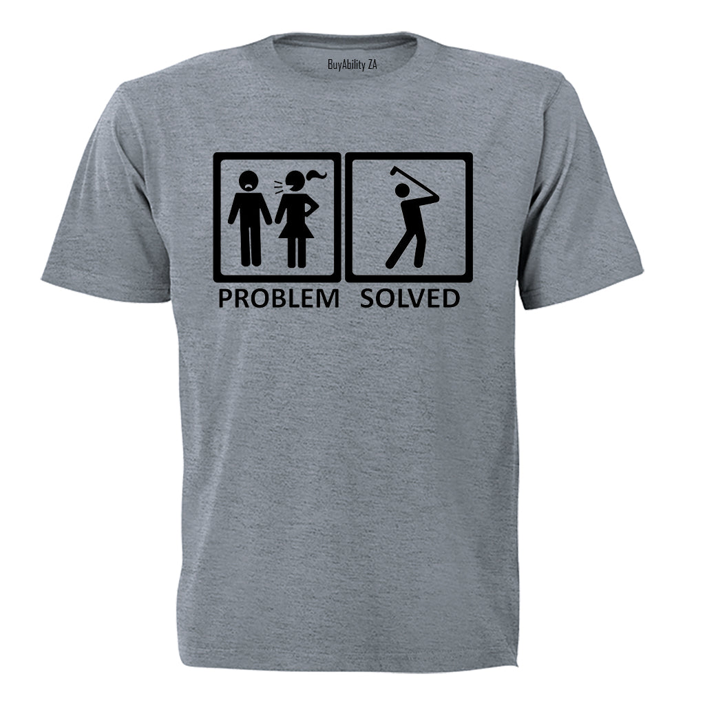 Problem Solved - Golf - Adults - T-Shirt