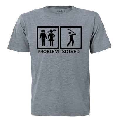 Problem Solved - Golf - Adults - T-Shirt